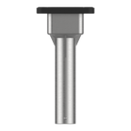 UNIVIEW UV-TR-CE45-S-IN - Soporte techo - Altura 311.5 mm | Base 154 x 206 mm - Apto para uso en exterior - Color gris - Acero inoxidable - imagen 2