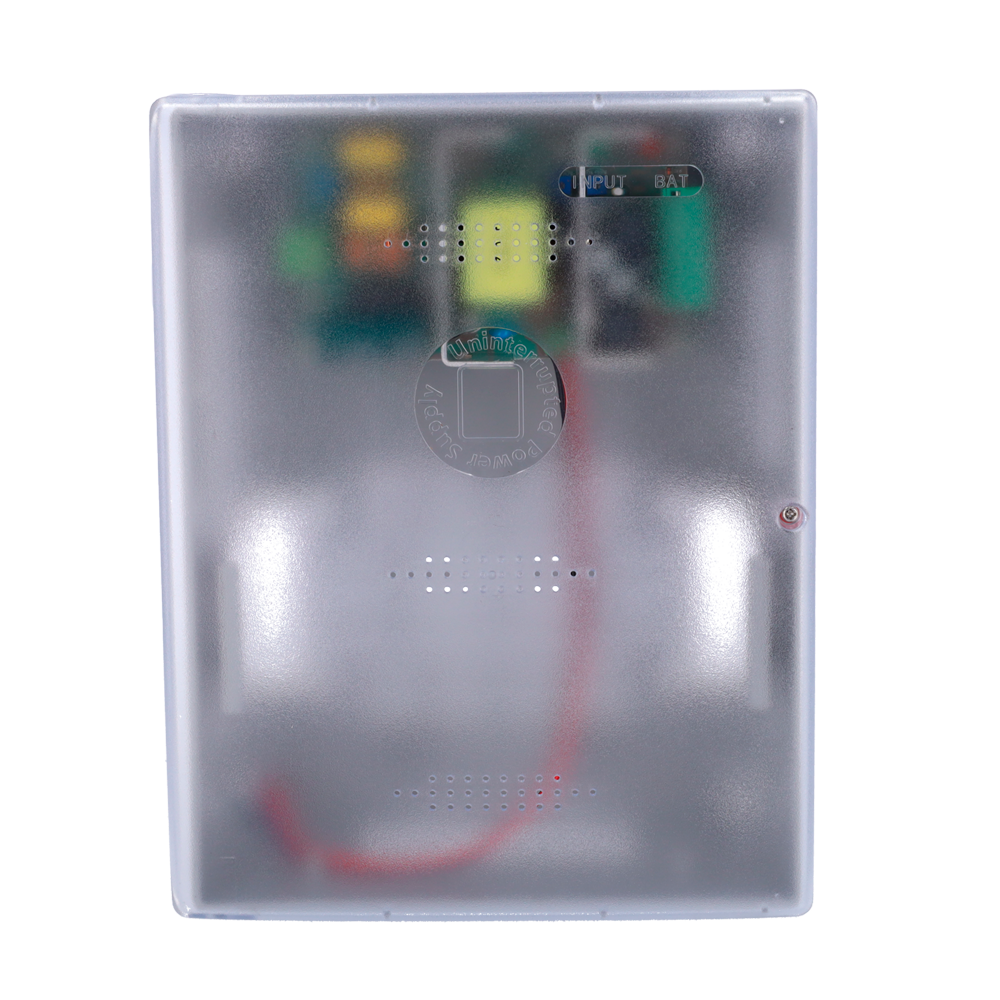 MARCA BLANCA AC-12DC5A-BAT17AH-P - Alimentador para control de acceso - Configurable NO/NC - Salida DC 12.5-13.8V / 5A / 60W - Caja de plástico - Apto para batería auxiliar 12V / 17Ah - Montaje en superficie - imagen 2