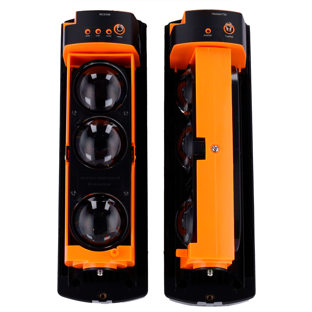 MARCA BLANCA ABE-200W - Detector de barrera por infrarrojos - Compatible con Transmitter o DoorProtect Ajax - Inalámbrico | 3 haces - Alcance máx. de detección 200 / 600 m - Doble Tamper | Salida de alarma - Alimentación a pilas - imagen 2