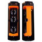 MARCA BLANCA ABE-200W - Detector de barrera por infrarrojos - Compatible con Transmitter o DoorProtect Ajax - Inalámbrico | 3 haces - Alcance máx. de detección 200 / 600 m - Doble Tamper | Salida de alarma - Alimentación a pilas - imagen 2