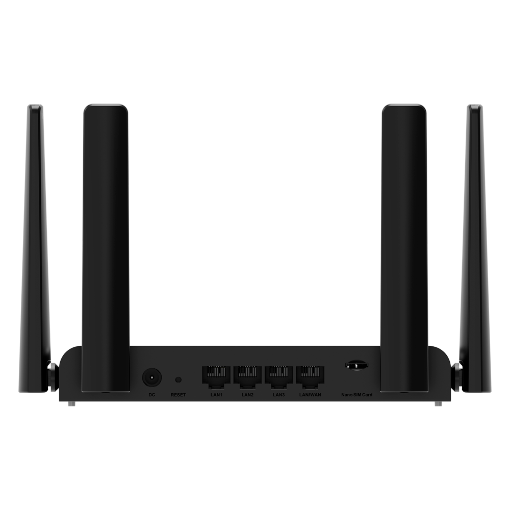 REYEE RG-EW300T - Reyee Router 4G LTE de alta velocidad Cat 4 - Wi-Fi de 300 Mbps en banda de 2.4 GHz - Gestión gratuita e ilimitada vía Ruijie Cloud - 4 antenas externas para cobertura optimizada - Configuración Plug &amp; Play sin complicaciones - Sopor - imagen 2