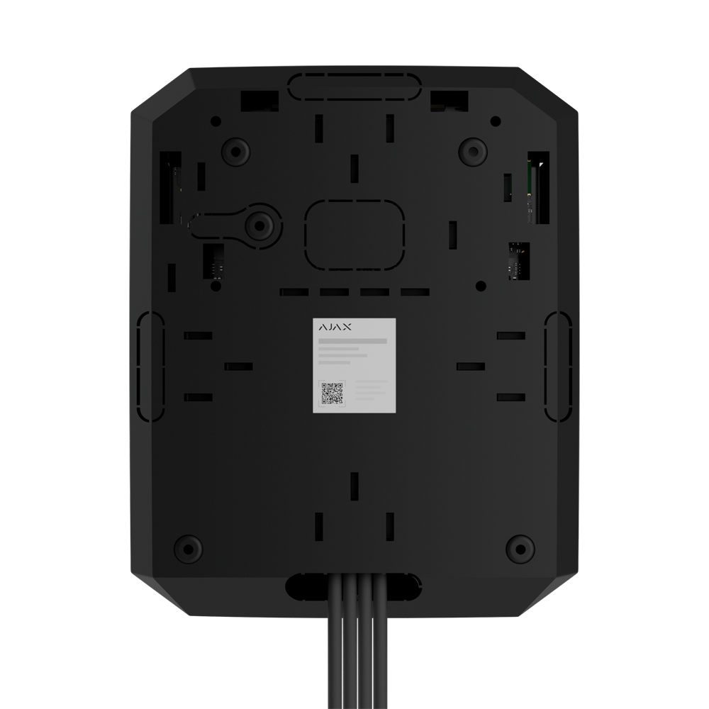 AJAX FIBRA-HUBHYBRID2-B - Central de alarma - Grado 3 - Inalámbrica: Superior Jeweller y TurboWings - Cableada: Fibra - Comunicación Ethernet y dual SIM 4G(LTE)/3G/2G - Hasta 250 dispositivos inalámbricos y cableados - 200 usuarios y 25 grupos de armado - imagen 2