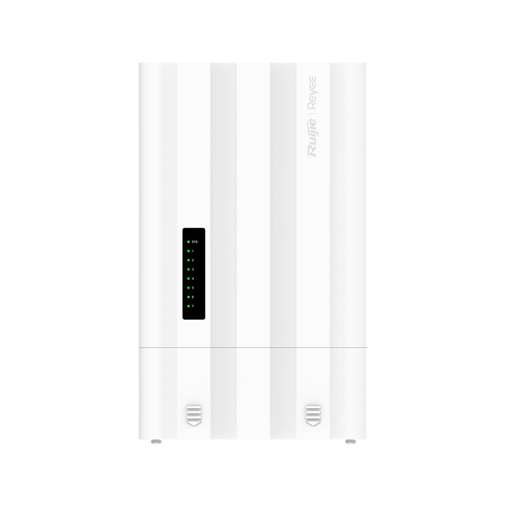 REYEE RG-ES207GS-AC-OD - Ruijie Reyee Cloud Managed L2 PoE Switch - 5 puertos Gigabit RJ45 y 2 ranuras SFP de subida - 4 puertos PoE/PoE+ con presupuesto de 60 W - Alimentación directa por corriente alterna (AC) - Protección industrial IP65 contra agua y - imagen 2