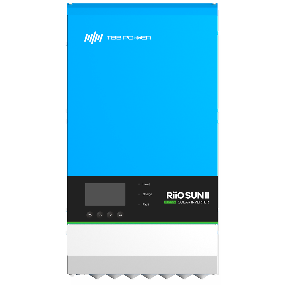 TBB-RIOSUN2-8KVA-2x-DY-POWERBRICK-14336 - Pack Inversor + Batería - Potencia 8000W - 2 entradas MPPT - Inversor, cargador y regulador - Batería 28672Wh - Módulo de comunicación Wi-Fi - imagen 2