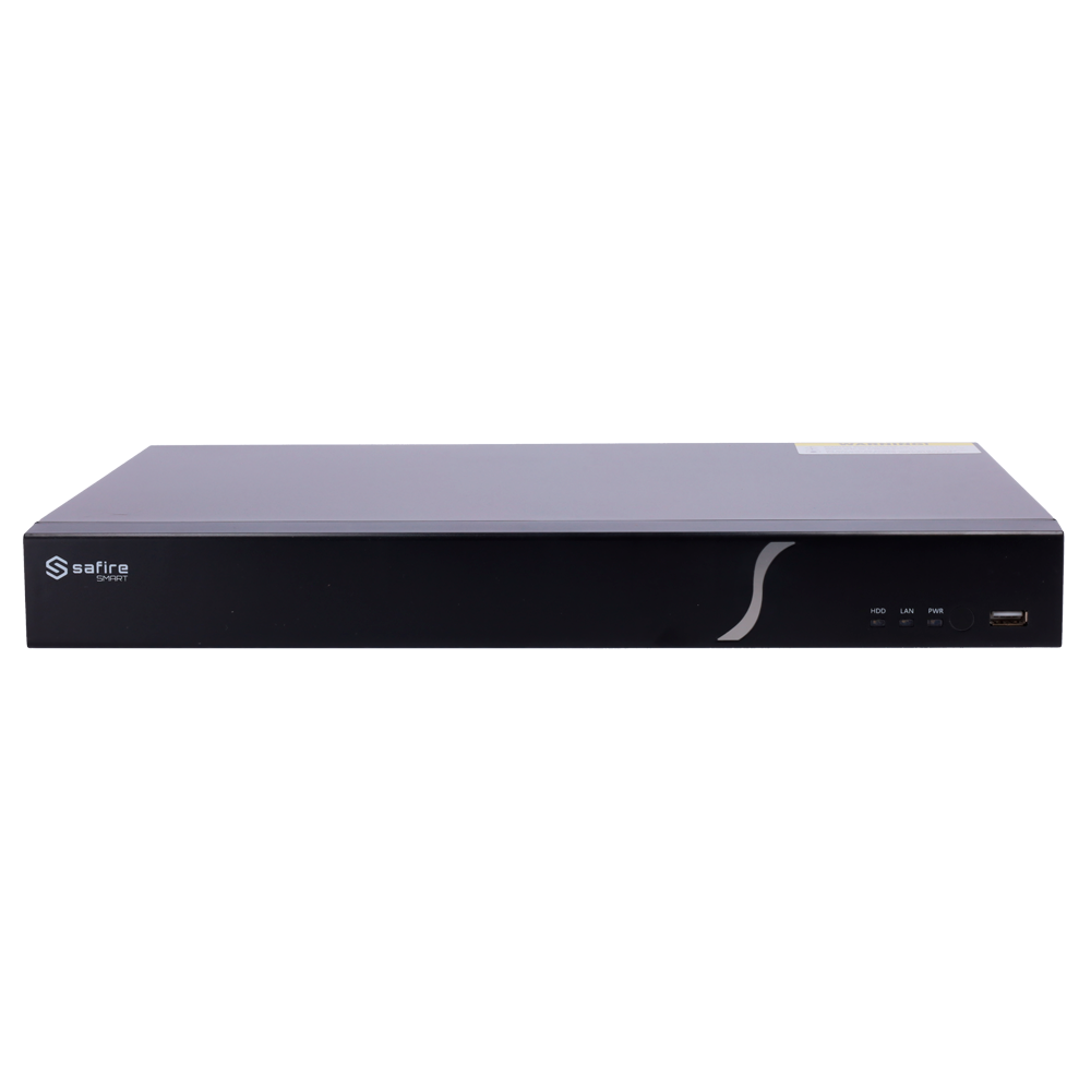 SAFIRE SMART SF-NVR6232A-B2 - Safire Smart - Grabador NVR para cámaras IP gama B2 - 32CH vídeo / Compresión H.265+ - Resolución hasta 8Mpx / Ancho de banda 192Mbps - Salida HDMI 4K y VGA / 2HDDs - Búsquedas inteligentes - imagen 2