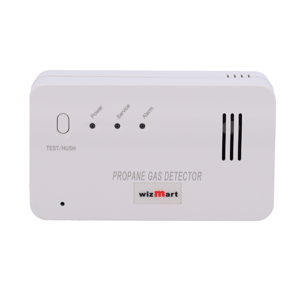 WIZMART NB920-ALR - Detector autónomo de gas propano - Gran capacidad de discriminación en la detección - Alarma sonora interna de 85 dB - Indicadores alimentación, alarma y mantenimiento - Fácil instalación, no requiere programación - imagen 2