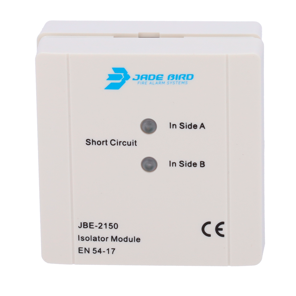 JADE BIRD JBE-2150 - Módulo analógico Jade Bird - Aislador de cortocircuitos - Alimentación por lazo - Cable conductor hasta 2.5mm2 - Max 32 dispositivos por segmento - Certificado EN 54-17 - imagen 2