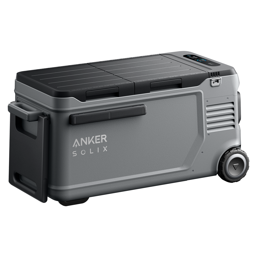 ANKER SOLIX ASOX-COOLER2-58L - Nevera Portátil Anker Solix - Volumen 58L - Con ruedas - Salidas y formas de recarga múltiples - Batería sustituible - Pantalla Táctil | Control a través la APP - imagen 2