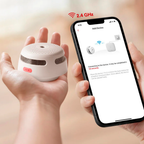 X-SENSE XS01-WX-3PACK - Pack de 3 mini detector de humo autónomo X-Sense - Comunicación WiFi 2.4GHz - Conexión a través de APP - Duración de la batería 1 año (reemplazable) - Alarma sonora 85 dB a 3m - Certificado EN 14604 - imagen 2