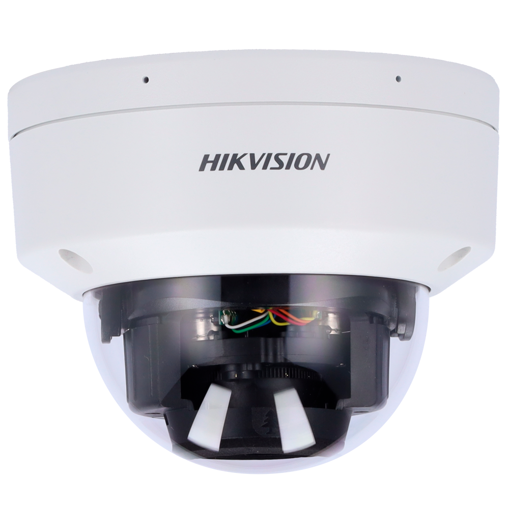 HIKVISION DS-2CD2743G2-LIZS2U(2.8-12mm) - Hikvision - Cámara Domo IP gama PRO - Resolución 4 Megapíxel (2688x1520) - Lente 2.8~12 mm | MicroSD | IP67, IK10 - Luz híbrida alcance 40 m | Micrófono en array - AcuSense | MD 2.0 | Alarmas | Audio | PoE - imagen 2