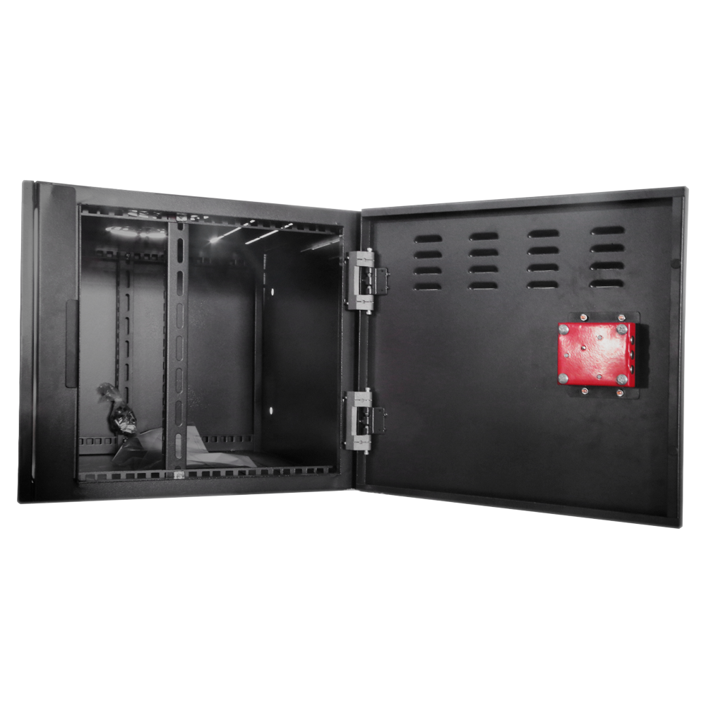 MARCA BLANCA LOCKBOX-6U-SL - Caja metálica cerrada para DVR - Específico para CCTV - Para grabadores de hasta 6U rack - Cerradura de leva - Compatible con el estandar de RACK de 19" - Calidad y resistencia - imagen 2