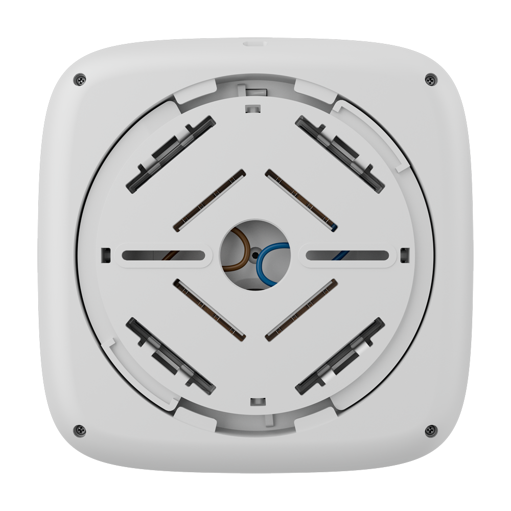 AJAX AJ-FIREPROTECT2-HC-AC-W - Detector termovelocimétrico y CO - Alimentación 110~240 V AC - Inalámbrico 868 MHz Jeweller - Sirena 85 dB incorporada - Permite funcionamiento autónomo - Certificados EN 14604, 50291 - imagen 2