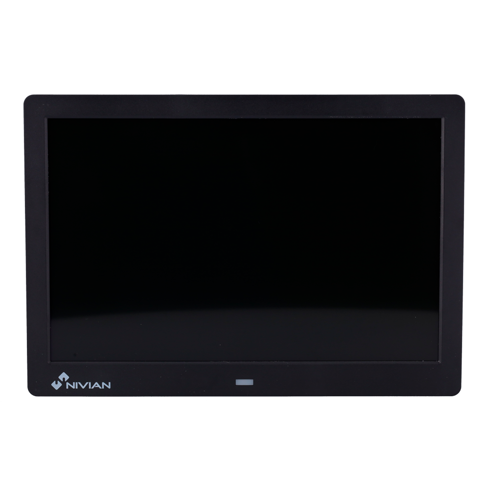 NIVIAN NV-PHOTOFRAME - Nivian Marco de Fotos Digital - Pantalla de 12" - Control remoto - Reproduce contenido Multimedia - Montaje en escritotio o pared - Color Negro - imagen 2