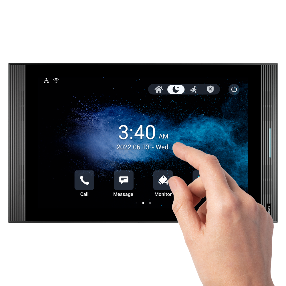 AKUVOX AK-S567W - Monitor Android 12.0 para videoportero - Pantalla IPS de 10" - Audio bidireccional Crystal Clear | Easy UI - TCP/IP, PoE, WiFi, Bluetooth, SIP estándar - Mantenimiento Cloud | APPs de terceros - Conexión de monitor y placas a través - imagen 2
