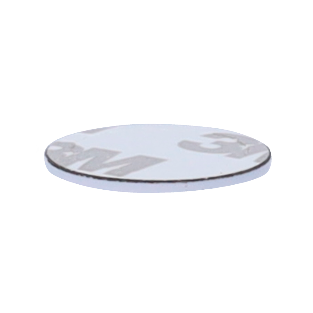MARCA BLANCA MF-STICKER - Pegatina TAG de proximidad - ID por radiofrecuencia - MF pasivo | Diámetro 25 mm - Alta frecuencia 13.56 MHz - Adhesivo incluido - Máxima seguridad - imagen 2