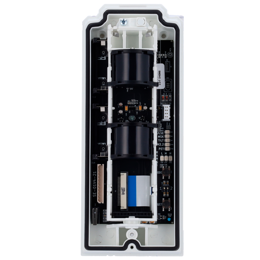 DUEVI DV-MONOLITH-K-U - Detector exterior Duevi bajo consumo - Preparado para integrar transmisor de terceros - Doble PIR / Detección 15 m - Antimasking / Inmune a mascotas - Alimentación con 2 pilas CR123A - Uso exterior IP54 / Antivandálico IK10 - imagen 2