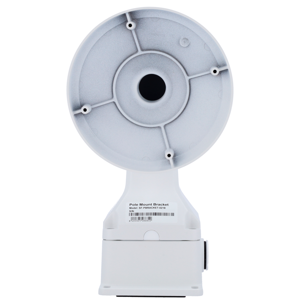 SAFIRE SMART SF-PBRACKET-0218 - Soporte para domos Safire Smart - Para cámaras domo con caja de conexión - Peso neto 907 g - Fabricando en acero laminado ADC12 - Color blanco | 272 (Al) x 172 (An) x 154 (Fo) mm - Diseño a prueba de polvo - imagen 2