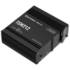 TELTONIKA TK-TSW212 - Teltonika Managed Industrial Ethernet Switch - 10 Puertos Totales (8 GE RJ45 / 2 SFP de fibra) - Soporte nativo industrial PROFINET y EtherNet/IP - Capacidad robusta L2 con enrutamiento estático L3 - Tolerancia térmica extrema de -40 - imagen 2