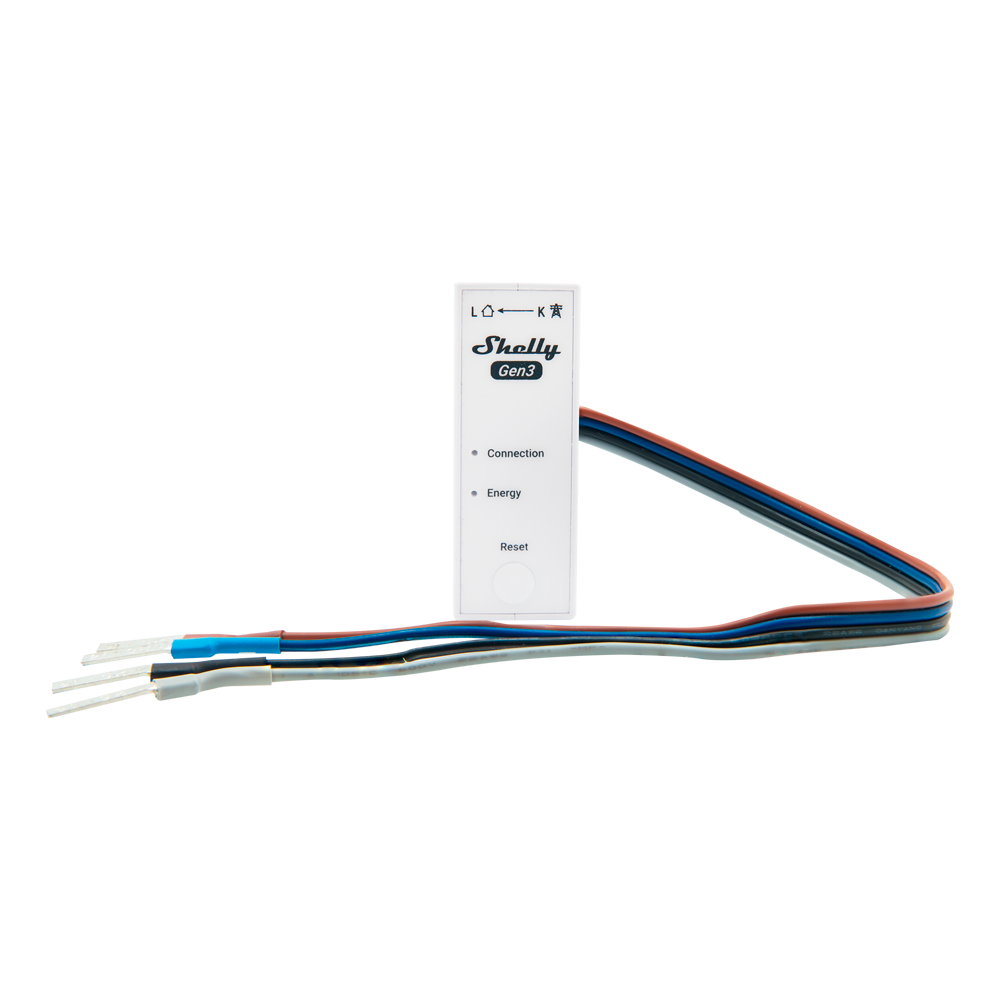 SHELLY SH-3EM-63W-GEN3 - Shelly 3EM-63W Gen3 - Medición trifásica con terminales de cableado - Incluye 3 pinzas amperimétricas de 63 A - WiFi 2.4GHz / Bluetooth / Matter - Soporta AC 110-240V / Medidor de Consumo - Compatible con Apple Homekit / Alexa y G - imagen 2