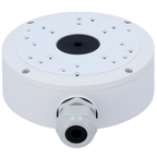 SAFIRE SMART SF-JBOX-0302 - Caja de conexiones Safire Smart - Para cámaras domo - Apto para uso exterior IP66 - Instalación en techo o pared - 50 (Al) x 139.3 (Ø) x 171.6 (Fo) mm - Pasador de cables - imagen 2