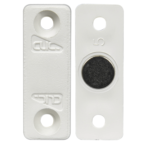 TSEC CLR-AL-W - Adaptador TSEC - Imán de neodimio - Instalación en aluminio - Compatible con CLR-TW-T-W y CLR-TW-4C-W - Reducido tamaño - imagen 2
