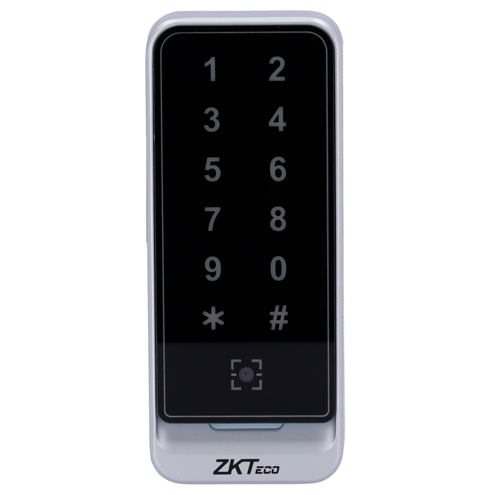 ZKTECO ZK-QR600-VK-EM - Lector de acceso - Acceso por código QR, tarjeta EM y PIN - Indicador LED y acústico - Wiegand 26/34 | RS485 - Compatible con controladoras ZKTeco - Apto para exterior IP65 - imagen 2