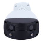 UNIVIEW UV-IPC2K28SE-ADF40KMC-WL-I0 - Cámara Bullet IP Gama Prime - Resolución 8 Mpx (5120x1440) - Lente dual 2 x 4 mm | Visión panorámica 180º - Colorhunter, luz blanca 30 m | Color retrieval - SIP | UMD | Conteo de personas | MicroSD | IP67 - Alarmas | - imagen 2