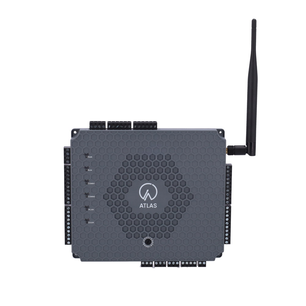 ZKTECO ZK-ATLAS-260-C - Controladora de acceso PoE Multi-identificación - Huella, tarjeta, QR dinámico o PIN - TCP/IP, WiFi | Conexión con controladora esclava - 4 lectores por Wiegand | 4 lectores por OSDP - Salida de relé para 2 puertas - Software ATLAS - imagen 2