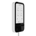 AJAX FIBRA-KEYPADTOUCHSCREEN-W - Teclado con pantalla IPS táctil y lector RFID - Armado/desarmado total o por grupos - Control de los escenarios de automatización - Autenticación: códigos, lector RFID o Bluetooth - Conexión cableada y alimentación externa - imagen 2
