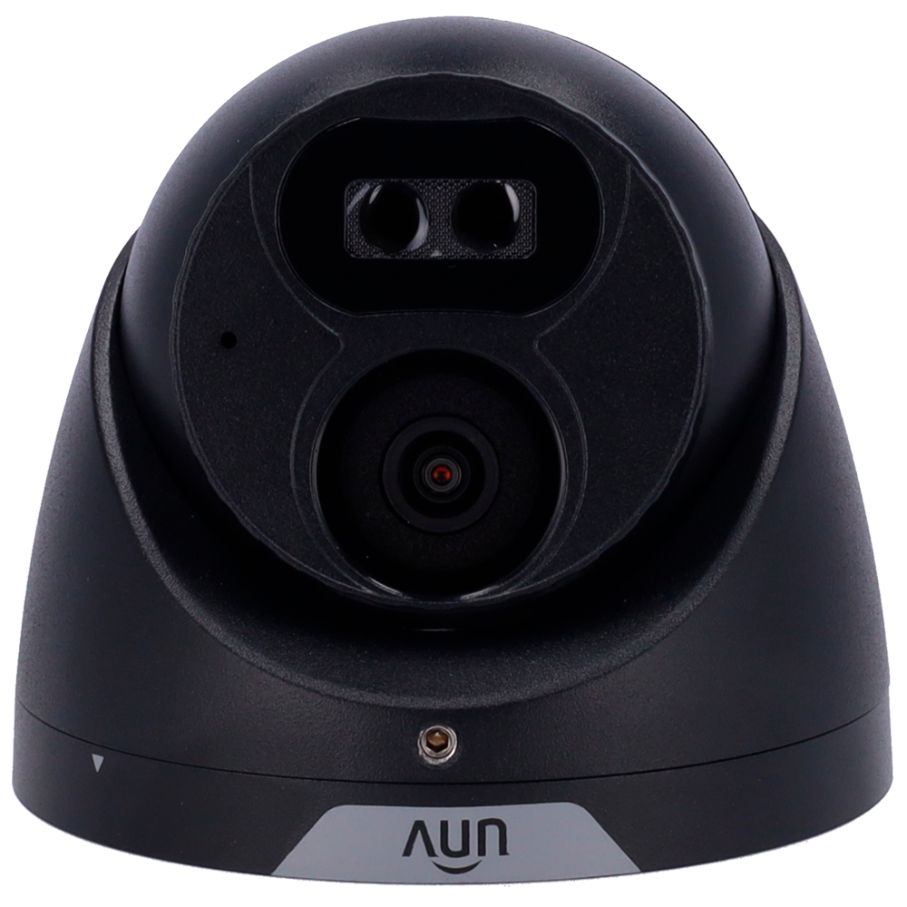 UNIVIEW UV-UAC-T122-AF28LM-BLACK - Uniview - Gama Easy - Cámara Turret 4n1 | Gama Whale - Lente 2.8 mm | LightHunter - Smart IR alcance 40 m - IP67 | Micrófono integrado | Color Negro - imagen 2