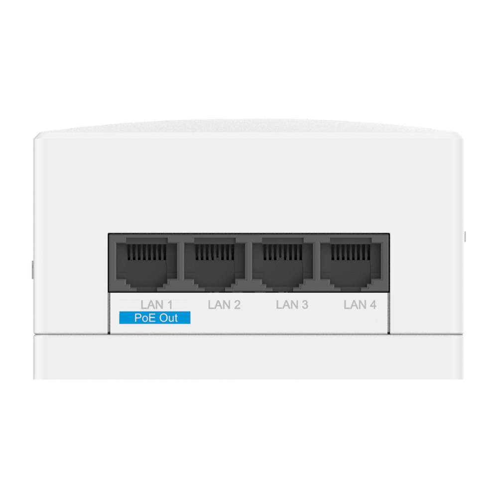 RUIJIE ENTERPRISE RG-AP180P-L - Ruijie - AP de Pared Omnidireccional Wi-Fi 6 - Doble Banda 2.4 y 5 GHz / Ancho de Canal 160MHz - Soporta 802.11a/b/g/n/ac/ax - Velocidad transmisión hasta 3000 Mbps - Antena 2x2: MIMO en 2.4GHz, 2x2 en 5GHz - imagen 2