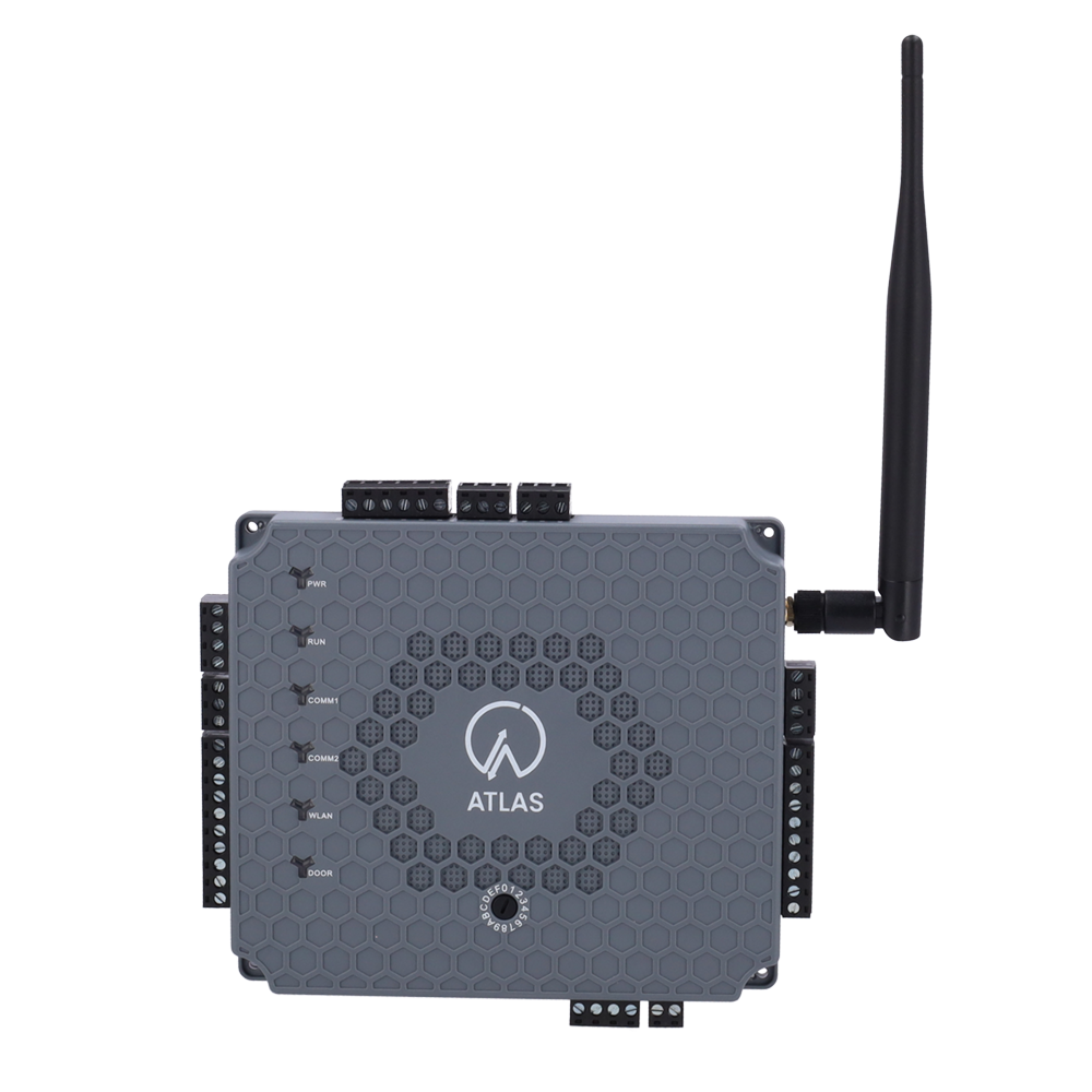 ZKTECO ZK-ATLAS-160-C - Controladora de acceso PoE Multi-identificación - Huella, tarjeta, QR dinámico o PIN - TCP/IP, WiFi | Conexión con controladora esclava - 2 lectores por Wiegand | 2 lectores por OSDP - Salida de relé para 1 puerta - Software ATLAS - imagen 2