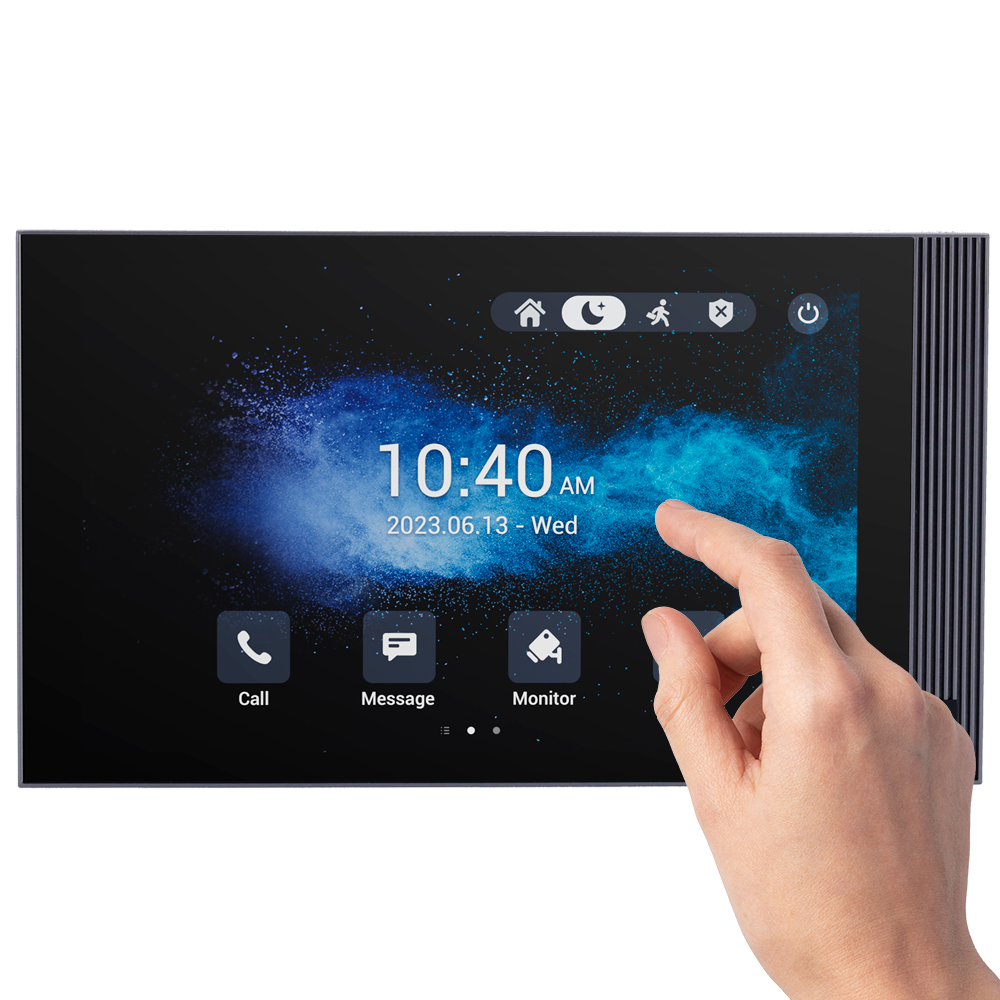 AKUVOX AK-S563 - Monitor Android 12.0 para videoportero - Pantalla IPS de 8" - Audio bidireccional Crystal Clear | Easy UI - TCP/IP, PoE, SIP estándar - Mantenimiento Cloud | APPs de terceros - Conexión de monitor y placas a través de Cloud - imagen 2