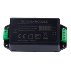 MARCA BLANCA DC12V4A-MODULE - Adaptador de Corriente - Salida DC 12 V 3.8 A - Entrada AC100-240 V 50/60 HZ - 109 x 52 x 33.5 mm - Protección: Sobrecarga/Sobrevoltaje - Color negro - imagen 2