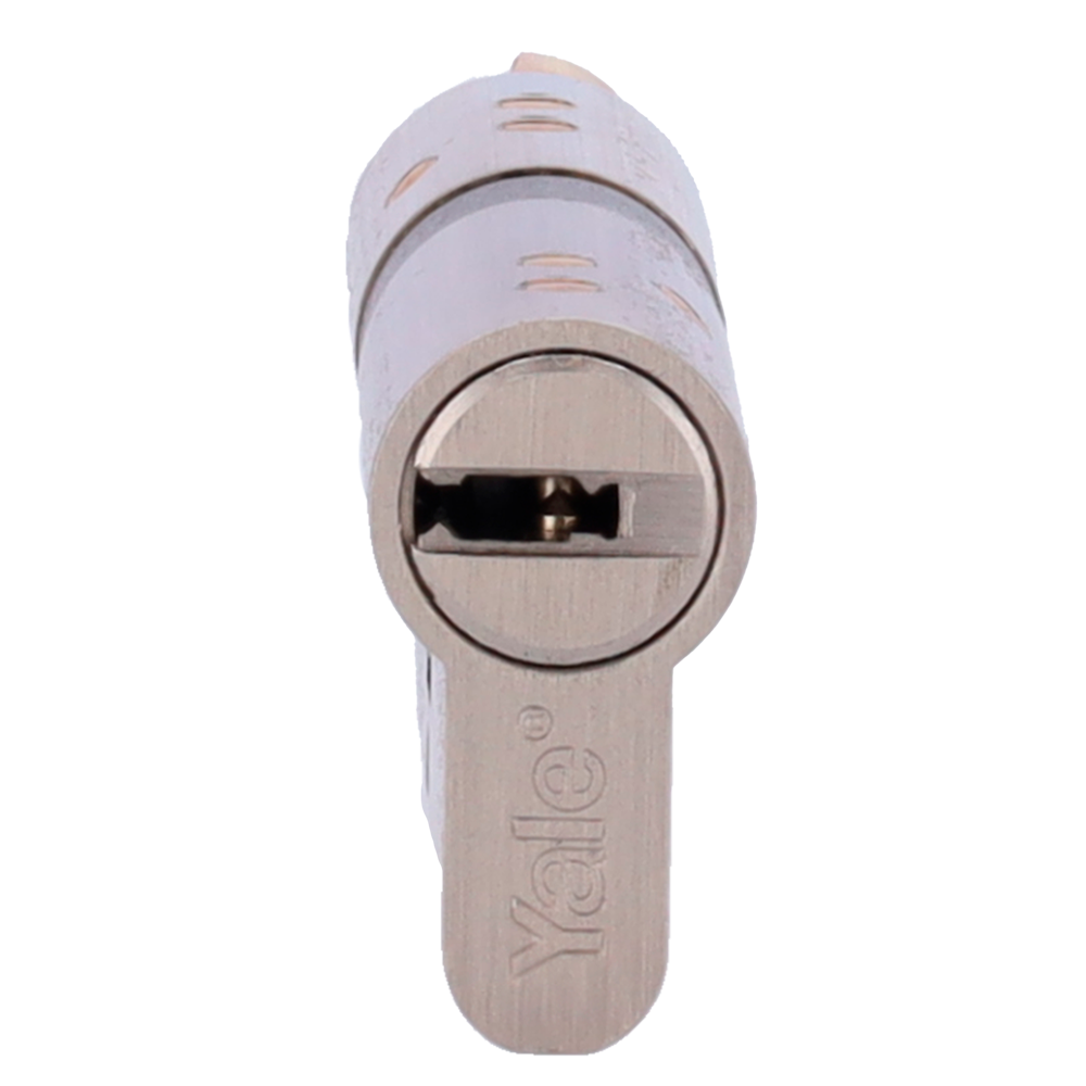 YALE-CYLINDER-HSK-3540 - Cilindro de alta seguridad doble embrague - Anti-bumping, ganzúa, taladro y rotura - Apto para YALE-LINUS-L2 - Sistema de 7 pitones activos y 2 sensores - Dimensiones 35 (interior) x 40 (exterior) mm - Incluye 2 llaves físicas - imagen 2