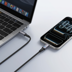VEGER VG-CC2-ZSD - Veger - Cable USB 2.0 para cualquier dispositivo - USB-C a USB-C - Conector de aleación de aluminio con LED - Carga rápida PD 240W | 480Mbps - Longitud 1.5m | Color negro - imagen 2
