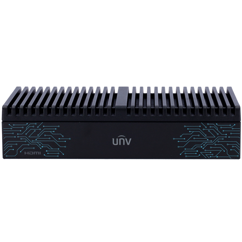 UNIVIEW UV-ECS-508S-SF-HA - UNIVIEW AI BOX - Servidor con más de 40 funciones Inteligentes - 8 Canales - 2 x RJ45 10M/100M/1000M - SSD 128 GB Incluido - Reconocimiento Facial - imagen 2