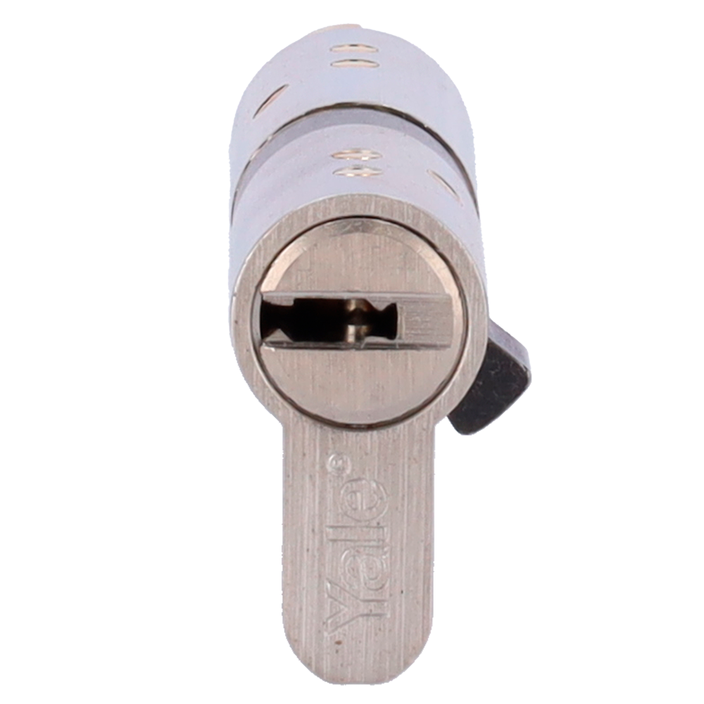 YALE-CYLINDER-HSK-4035 - Cilindro de alta seguridad doble embrague - Anti-bumping, ganzúa, taladro y rotura - Apto para YALE-LINUS-L2 - Sistema de 7 pitones activos y 2 sensores - Dimensiones 40 (interior) x 35 (exterior) mm - Incluye 2 llaves físicas - imagen 2