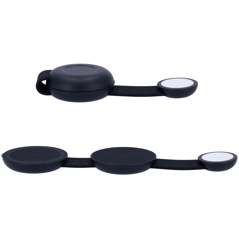 ANKER ANK-FWCHARGER-3-IN-1-B - Cargador inalámbrico 3 en 1 Anker - Tecnología MagGo - Carga rápida: iPhone, Airpods, Apple Watch - Carga 3 dispositivos a la vez - Acepta modo horizontal - Plegable | Color negro - imagen 2