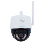 UNIARCH UV-UHO-P1H-M3F4D - Cámara IP PTl WiFi Uniarch - 3 MP | Lente 4.0 mm | microSD 512 GB - IR 30 m | Luz blanca 10 m | DWDR - Autotracking | 20 Presets - IP67 | Wi-Fi - Mic | Altavoz | Botón de reset - imagen 2