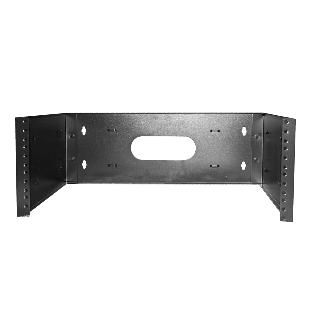 MARCA BLANCA RACK-OPEN-4U - Armario rack abierto para pared - Capacidad para instalar equipos de hasta 4U - Estructura fija de 2 postes muy resistente - Grado de protección IP20 ideal para interior - Acceso total y cómodo a todos los cables - Se suministr - imagen 2