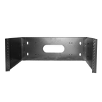 MARCA BLANCA RACK-OPEN-4U - Armario rack abierto para pared - Capacidad para instalar equipos de hasta 4U - Estructura fija de 2 postes muy resistente - Grado de protección IP20 ideal para interior - Acceso total y cómodo a todos los cables - Se suministr - imagen 2