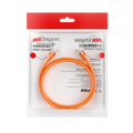 HIKVISION DS-1NP6UEC0 (1m) - Cable UTP - Ethernet - Conectores RJ45 - Categoría 6 - 1 m - Color naranja - imagen 2
