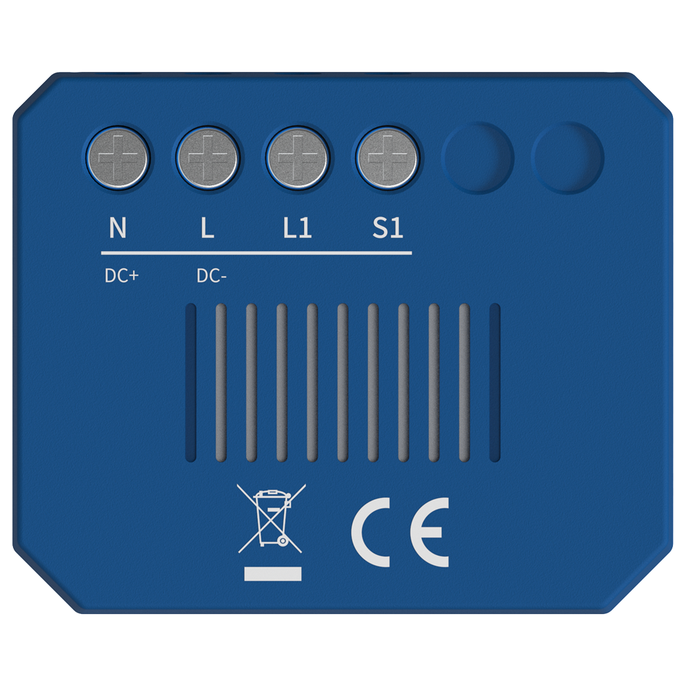 AKUVOX AK-ZBMD-C1-R1 - Relé inteligente de 1 línea - ZigBee 3.0 - Carga máxima 16 A - Alimentación 100-250 AC / 24-30 DC - Temporizador y calendario - Compatible con APP BelaHome - imagen 2