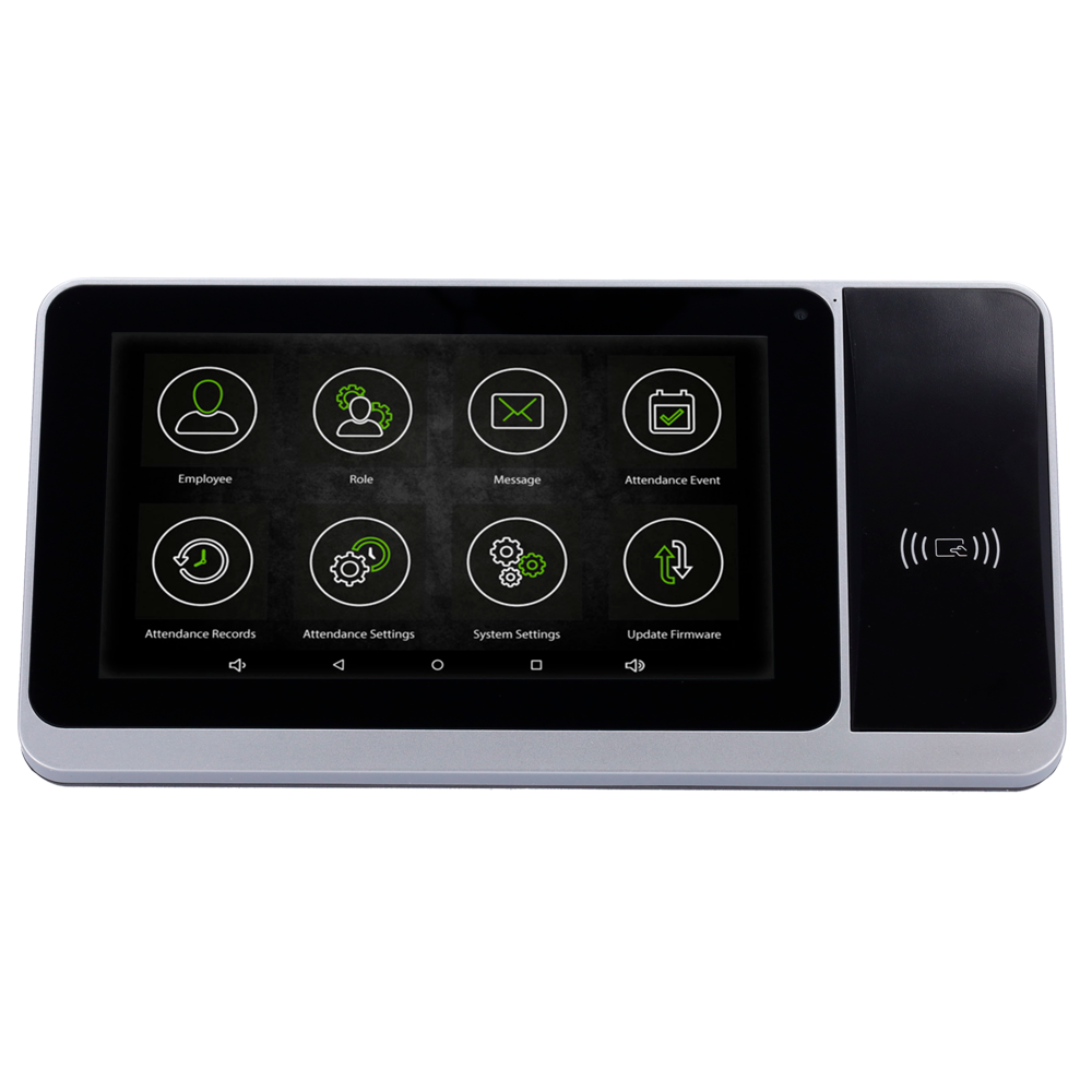 ZKTECO ZK-ZYNK-ZPAD-PLUS-RF-12-S-4G - Control de presencia Android con cámara - Tarjeta EM/MF/DESFire y PIN - 10.000 tarjeta | 200.000 registros - 7" TFT táctil | TCP/IP, WiFi, USB y microSD - Soft. Presencia: ZKBioTime 8 y GoTime Cloud - Soft. BioTi - imagen 2