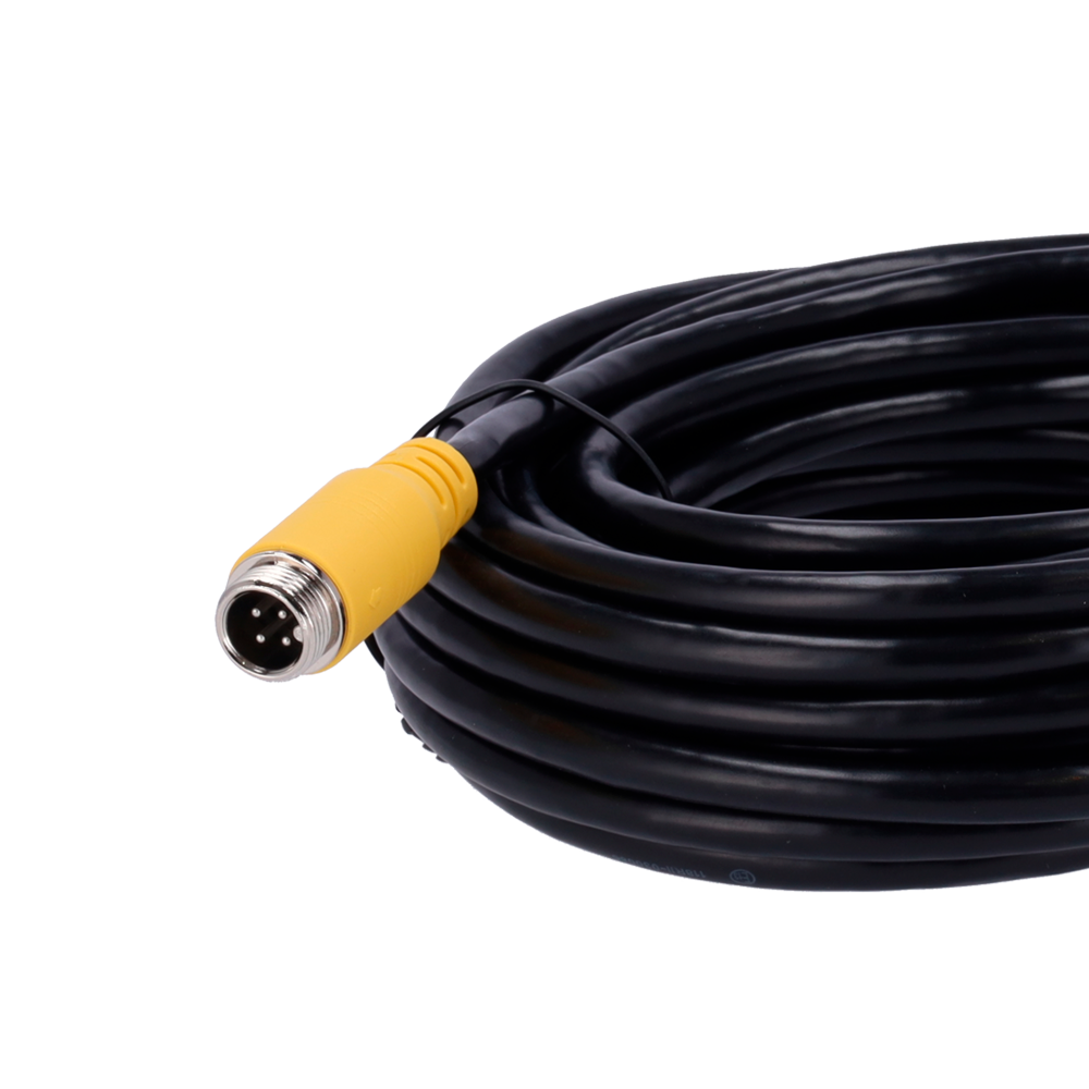 STREAMAX ST-4PIN-AHD-30 - Streamax - Cable para cámaras AHD - Conector M12 aviación - 4 Pines - Longitud 3m - Macho - Hembra - imagen 2