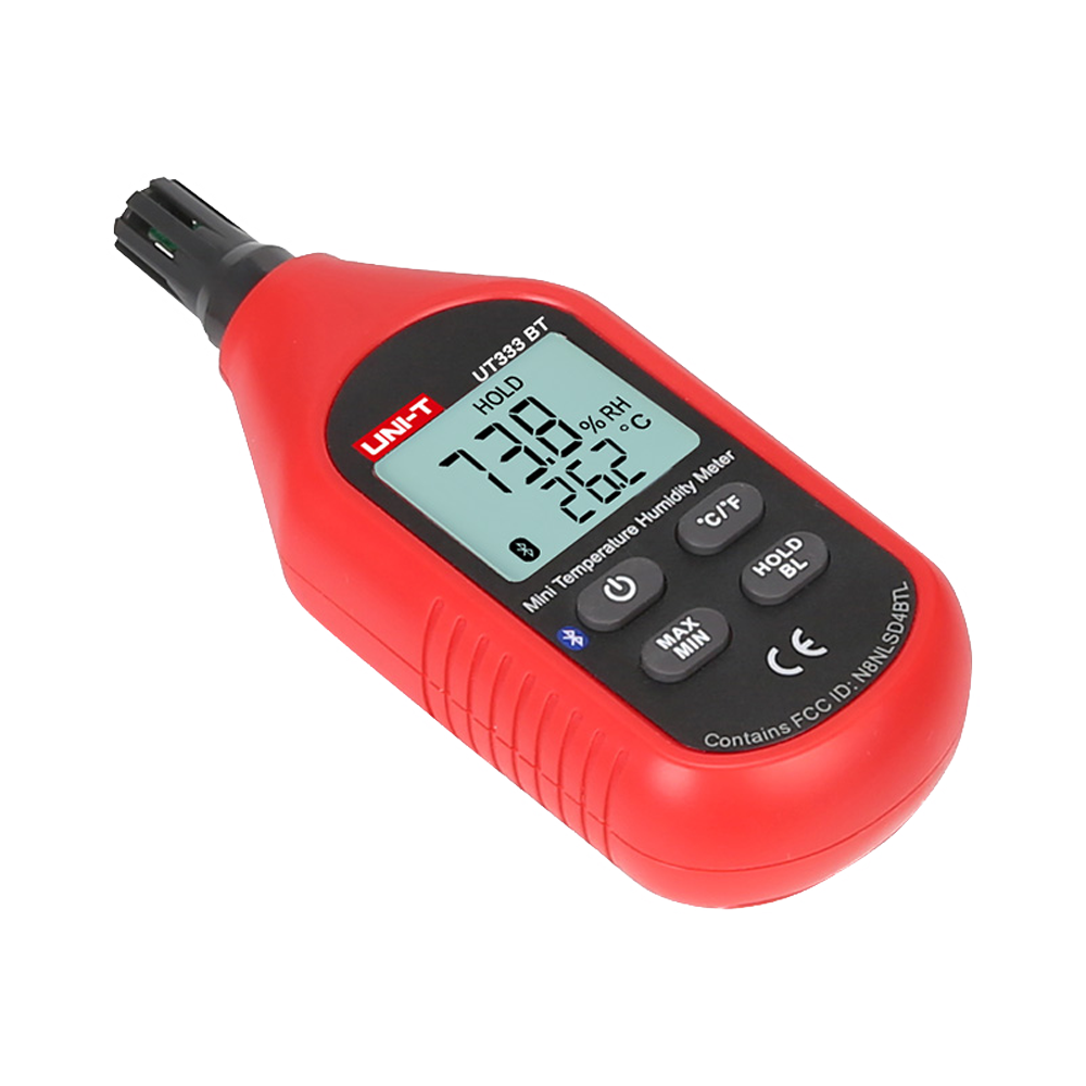 UNI-T UT333-BT - Medidor de condiciones ambientales - Medición de temperatura y humedad - Diseño ligero y económico con interfaz intuitiva - Apagado automático - Conexión con APP mediante Bluetooth - imagen 2