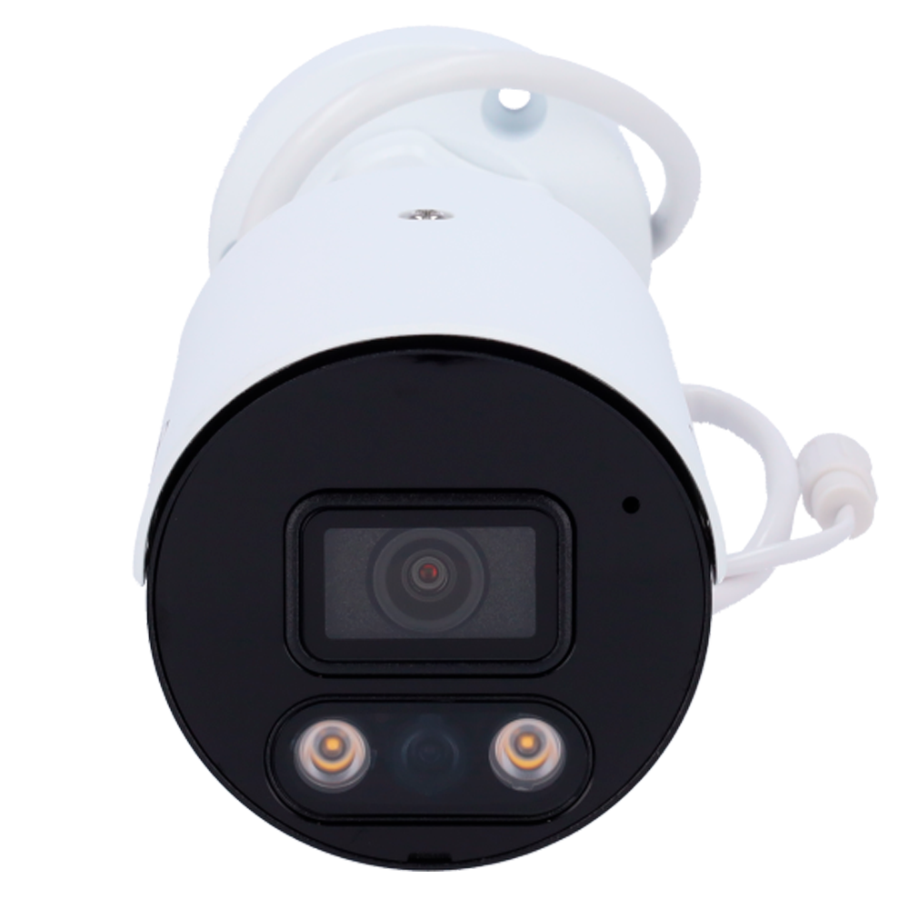 UNIVIEW UV-IPC2124LE-ADF28KMC-WL - Cámara Bullet IP Uniview - Gama Easy - 4 MP | Lente 2.8 mm | microSD 128 GB - IR 30 m | Luz blanca 30 m | WDR 120 dB - Color Hunter | Dual Light - PoE | UMD | IP67 - Micrófono | Altavoz - imagen 2
