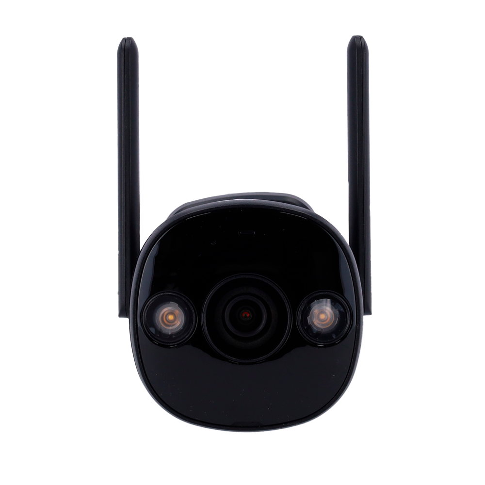 UNIARCH UV-UHO-B2D-M5F3D-BLACK - Cámara IP WiFi Uniarch Panda serie B - 5MP | Lente 2.8 mm | MicroSD 512GB - IR 20 m | Luz blanca 10 m - Detección de humano y vehículo - Wi-Fi 2.4G | UMD | IP67 - Mic | Speaker | Negro - imagen 2