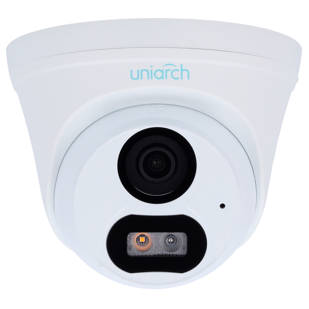 UNIARCH UV-IPC-T134-AF28-DL-ECO - Cámara Turret IP Uniview-Uniarch - 4 MP | Lente 2.8 mm - IR 30 m | DWRD - Detección de cuerpo humano - PoE | IP67 - Micrófono integrado - imagen 2